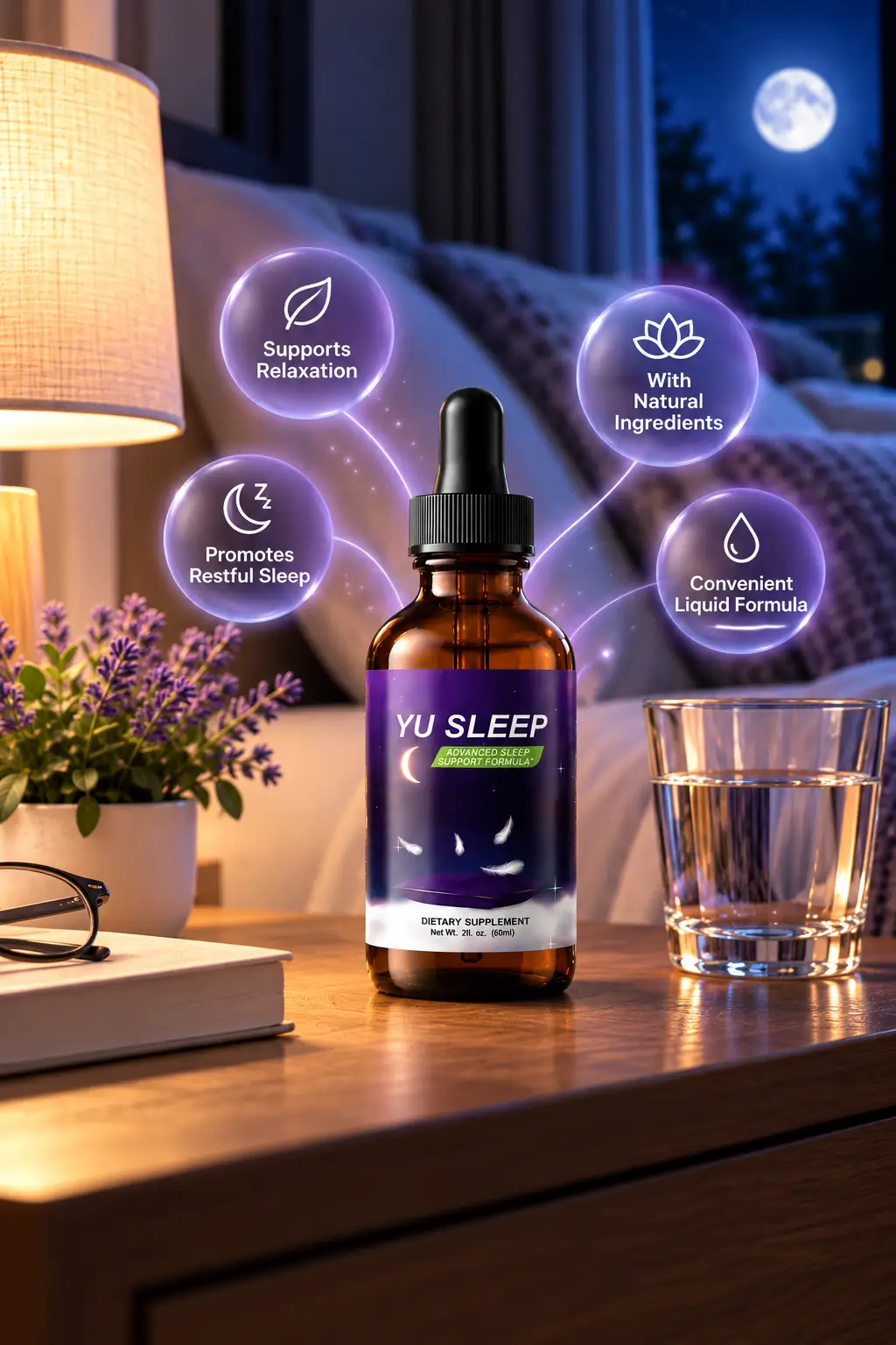 Yu Sleep liquid sleep support supplement